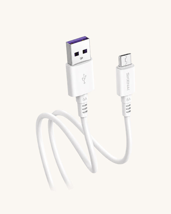 SIKENAI SK-01 100W USB A to Micro USB Data Cable