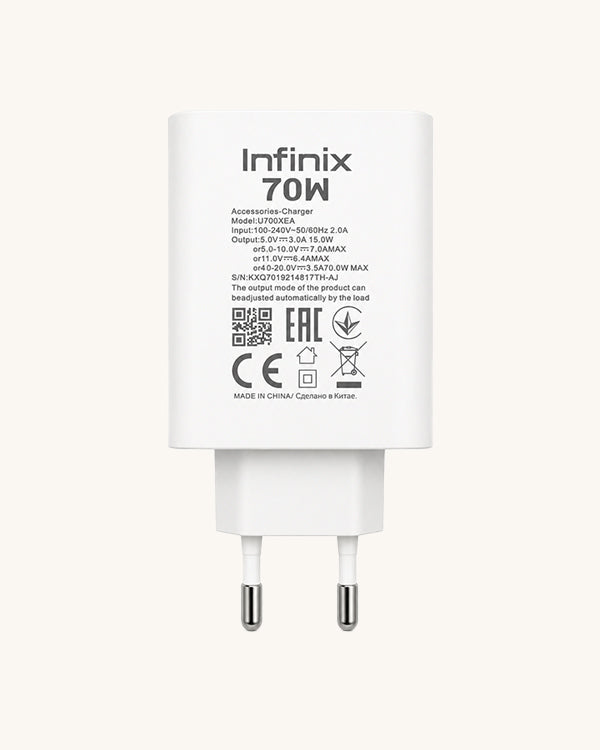 Infinix 70W Fast Charger