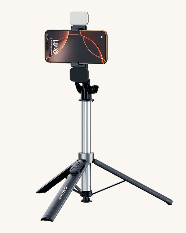 BX-338 Integrated Tripod Selfie Stick