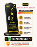 Infinix Note Series Mobile Screen Protector
