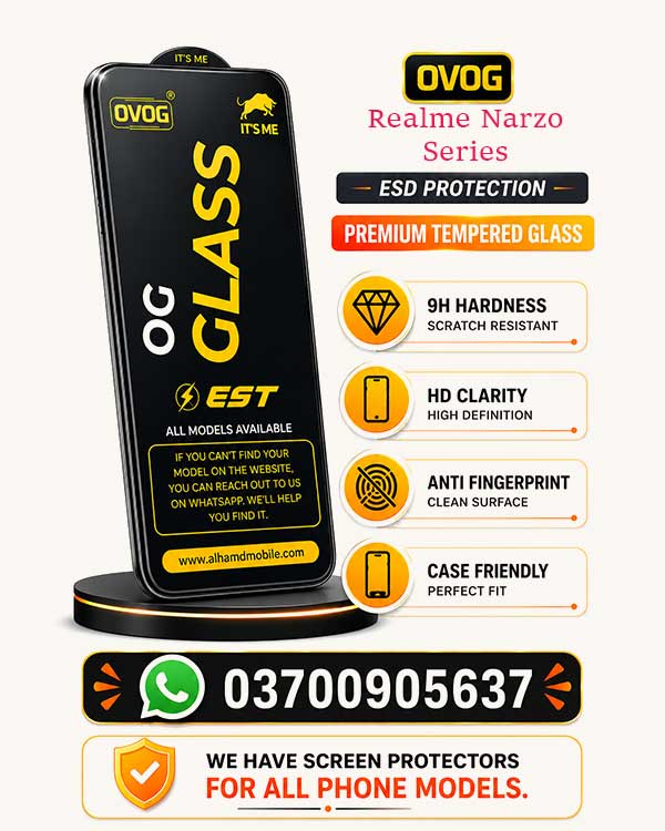 Realme Narzo Series Mobile Screen Protector